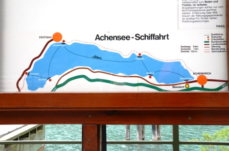 Die Route von Scholastika bis Seespitz